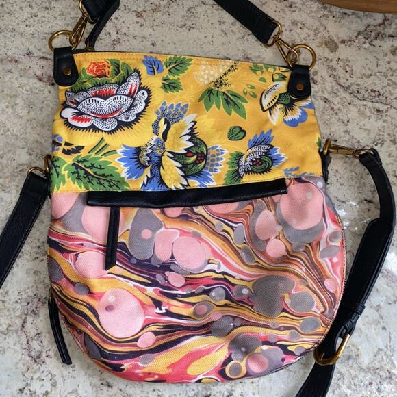 DESIGUAL Spain $129 Folded Paradiso Convertible Crossbody Bag Purse - Picture 5 of 14